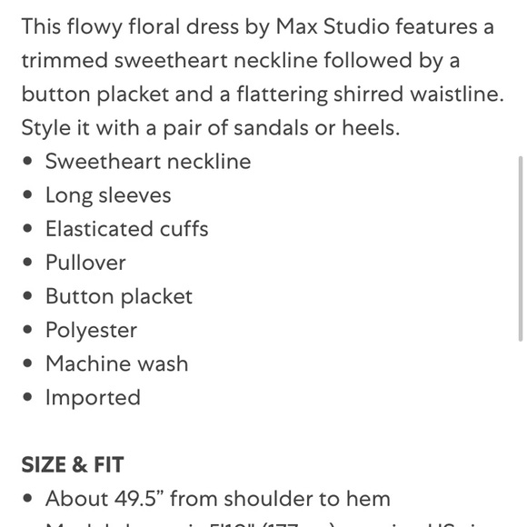 Max Studio MIDI Dress - Picture 2 of 6